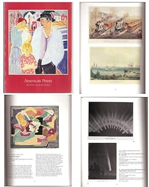 Seller image for American Prints: Recent Acquisitions 1987 (numerous Illustrated prints) for sale by DR Fine Arts