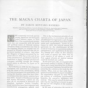 Immagine del venditore per The Magna Charta Of Japan venduto da Legacy Books II