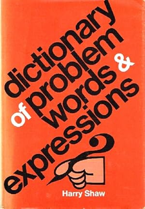 Seller image for Dictionary of Problem Words & Expressions for sale by Round Table Books, LLC