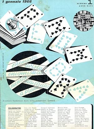 PENOMBRA, premiata rivista enigmistica mensile illustrata anno 1966 (N.1-12 COMPLETA), Forlì, Pen...