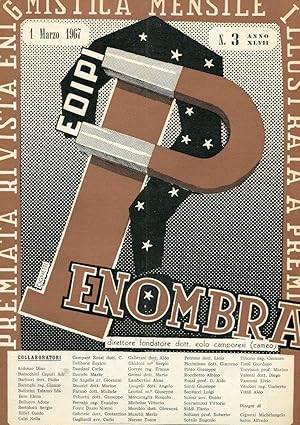 PENOMBRA, premiata rivista enigmistica mensile illustrata anno 1967 (N. 3, 4-5, 6, 7, 8, 9, 10, 1...