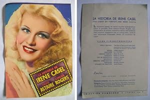 Guía Cine: LA HISTORIA DE IRENE CASEL. Fred Astaire, Ginger Rogers