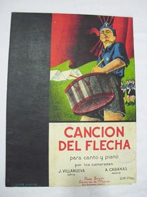 Image du vendeur pour CANCION DEL FLECHA para canto y piano mis en vente par Librera Maestro Gozalbo