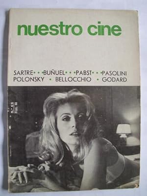 NUESTRO CINE Nº66. Sartre, Buñuel, Pabst, Pasolini, Polonsky, Bellocchio, Godard