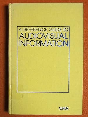 Imagen del vendedor de A reference guide to audiovisual information, a la venta por GuthrieBooks