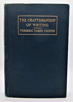 Immagine del venditore per Craftsmanship of Writing venduto da Book Nook