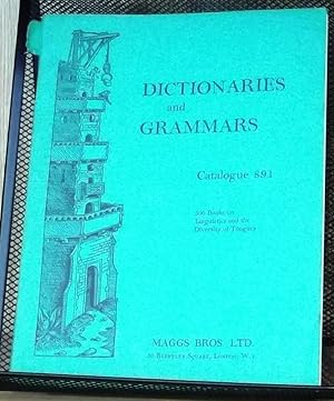 Dictionaries and Grammars, Catalogue 891, April 1964