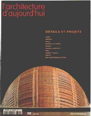 Seller image for L'architecture d'aujourd'hui minimal numro 323 for sale by librairie philippe arnaiz