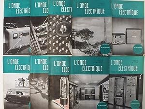 L'Onde électrique - Bulletin de la Société des Radioélectriciens [ 1951 - 31e année - Vol. XXXII ...