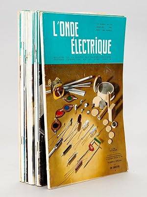 L'Onde électrique - Bulletin de la Société des Radioélectriciens [ 1953 - 33e année - vol. XXXIII...