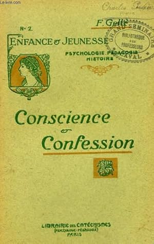 Seller image for CONSCIENCE ET CONFESSION DES JEUNES ENFANTS for sale by Le-Livre