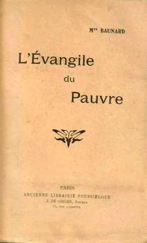 L'évangile du pauvre