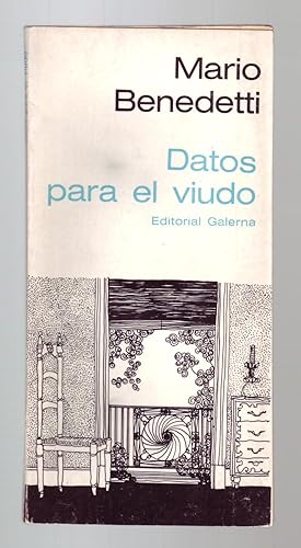 Seller image for DATOS PARA EL VIUDO. for sale by ABLEBOOKS