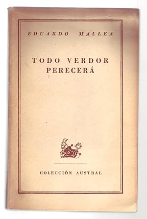 Seller image for TODO VERDOR PERCER. for sale by ABLEBOOKS