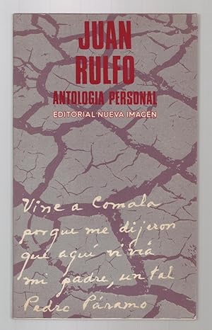 Seller image for ANTOLOGIA PERSONAL. for sale by ABLEBOOKS