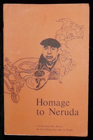 Image du vendeur pour HOMAGE TO NERUDA: A Folio from New Mexico for the Chilean Poet and his People (Suite of 9 illustrated poems). mis en vente par ABLEBOOKS