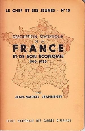 Seller image for Description statistique de la France et de son conomie 1919-1939. for sale by Artes & Letras