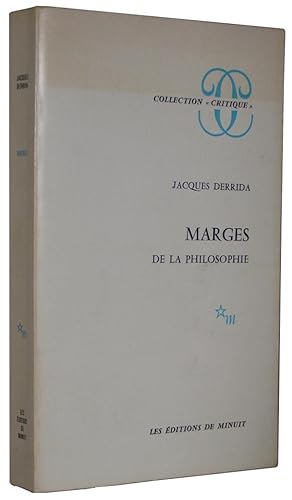 Marges de la philosophie (Margins of Philosophy).