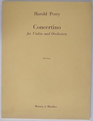 Concertino for Violin and Orchestra. Full Score