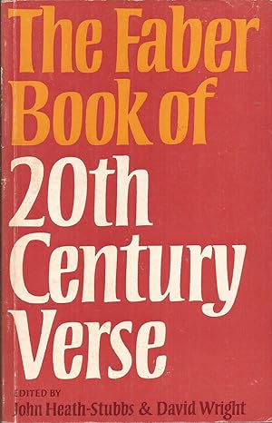 Immagine del venditore per The Faber Book of Twentieth-Century Verse 3rd ed. (20th) venduto da Auldfarran Books, IOBA