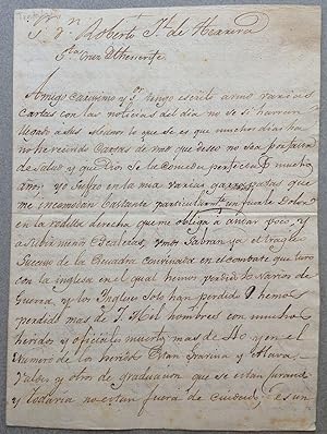 Extraordinary Autographed Letter Signed in Spanish