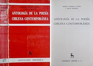 Immagine del venditore per Antologa de la Poesa Chilena Contempornea. venduto da Hesperia Libros