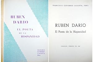 Bild des Verkufers fr Rubn Daro. El Poeta de la Hispanidad. zum Verkauf von Hesperia Libros