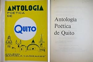 Imagen del vendedor de Antologa Potica de Quito. a la venta por Hesperia Libros