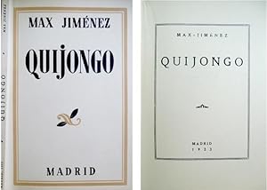 Seller image for Quijongo. Poemas. for sale by Hesperia Libros