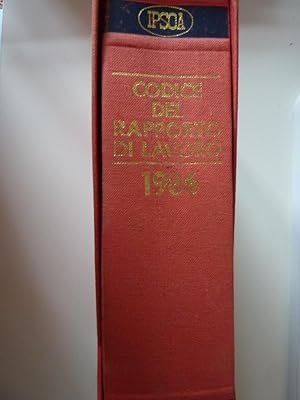 Seller image for CODICE DEL RAPPORTO DEL LAVORO - IPSOA INFORMATICA" for sale by Historia, Regnum et Nobilia