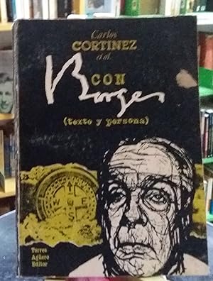 Immagine del venditore per Con Borges (texto y persona) venduto da Librera El Pez Volador
