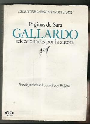 PAGINAS DE SARA GALLARDO