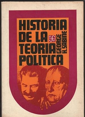 Seller image for HISTORIA DE LA TEORA POLTICA for sale by Librera El Pez Volador