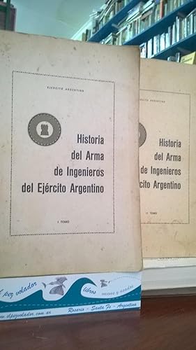 Imagen del vendedor de Historia del Arma de Ingenieros del Ejrcito Argentino (2 volmenes) a la venta por Librera El Pez Volador