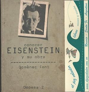 Immagine del venditore per Conocer Eisenstein y su obra venduto da Librera El Pez Volador