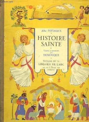 Bild des Verkufers fr HISTOIRE SAINTE. zum Verkauf von Le-Livre