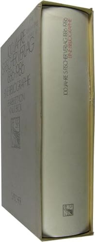 100 Jahre S. Fischer Verlag 1886-1986. Eine Bibliographie.