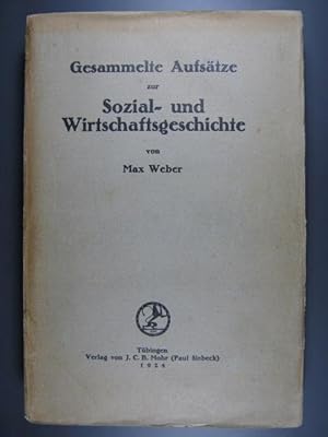 Seller image for Gesammelte Aufstze zur Sozial- und Wirtschaftsgeschichte. for sale by Rotes Antiquariat