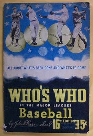 Imagen del vendedor de Who's Who in the Major Leagues, Baseball, 16th Edition, 1948 a la venta por Book Nook
