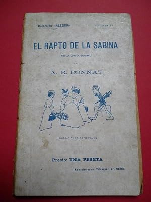 Seller image for El Rapto de la Sabina. Novela Cmica Original. Ilustraciones de Verdugo. for sale by Carmichael Alonso Libros
