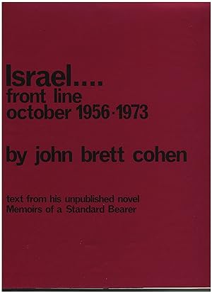 Bild des Verkufers fr Israel . front line, october 1956-1973 zum Verkauf von Christison Rare Books, IOBA SABDA