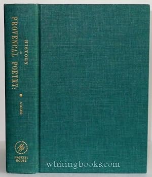 Seller image for History of Provencal Poetry for sale by Whiting Books