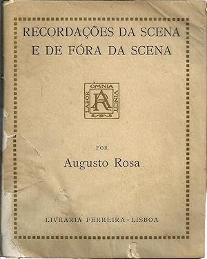 RECORDAÇÕES DA SCENA E DE FÓRA DA SCENA