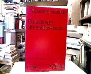 Bild des Verkufers fr Ernst Jnger, "In Stahlgewittern". (UTB ; 1263 ; Text und Geschichte : Modellanalysen zur deutschen Literatur ; Bd. 15). zum Verkauf von Antiquariat Michael Solder