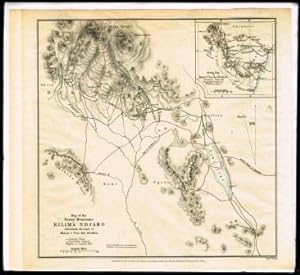 Map of the Snowy Mountains Kilima-ndjaro; Illustrating the Paper of Baron C. Von der Decken