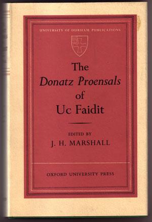 The Donatz Proensals of Uc Faidit