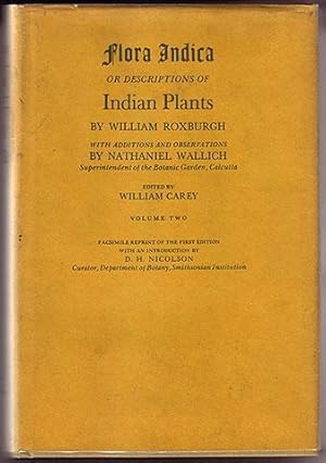 Imagen del vendedor de Flora Indica or Descriptions of Indian Plants Volume Two a la venta por Book Happy Booksellers