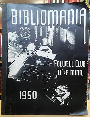 Bibliomania, Folwell Club, 'U' of Minn. 1950