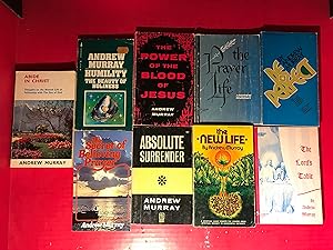 Seller image for The Lord's Table; Abide In Christ; The New Life; Be Perfect; The Secret of Believing Prayer; Humility: the Beauty of Holiness; Absolute Surrender; Power of the Blood of Jesus; The Prayer Life. 9 Volumes for sale by COVENANT HERITAGE LIBRIS