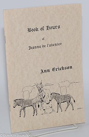 Bild des Verkufers fr Book of hours of Jeanne de l'avenier zum Verkauf von Bolerium Books Inc.